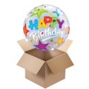 Happy Birthday Bubbles Nr.5 - gefüllt mit Ballongas