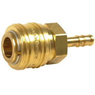 Schnellkupplung mit Schlauchanschluss 6 mm - Serie 26 - NW 7,2