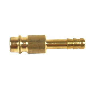 Stecker mit  Schlauchanschluss 6 mm - Serie 26 - NW 7,2