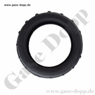 Manometer Schutzkappe Schwarz aus Gummi für Manometer Ø 50 mm - Gummischutzkappe nach DIN 32503