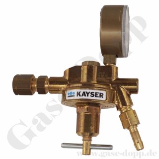 Entnahmestellen Druckminderer K10 Formiergas 0 - 30 l/min regelbar - KAYSER 15700