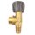 Flaschenventil Sauerstoff 200 bar kleinkonisch 17E - G 3/4" AG - DIN 477-1 Nr.9 - Messing