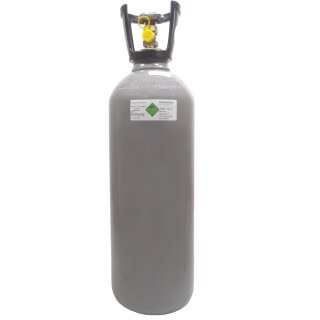 CO2 10 kg Flasche kurz neu - OHNE FÜllUNG! LEER! Made in Germany - TÜV min. bis 2033 (Stand 2024)