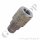 Hydraulikkupplung Steckkupplung Stecker Leckölarm FF Flat Face flach dichtend - Baugröße BG 3 - Anschluss G 1/2" IG - Stecker ADØ 24,5 mm für Muffe ID Ø 38 mm - 350 bar - Stahl verzinkt