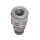 Hydraulikkupplung Steckkupplung Stecker Leckölarm FF Flat Face flach dichtend - Baugröße BG 3 - Anschluss G 1/2" IG - Stecker ADØ 24,5 mm für Muffe ID Ø 38 mm - 350 bar - Stahl verzinkt