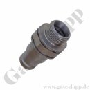 Hydraulikkupplung Steckkupplung Stecker Leckölarm FF...