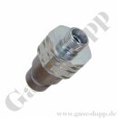 Hydraulikkupplung Steckkupplung Stecker Leckölarm FF...