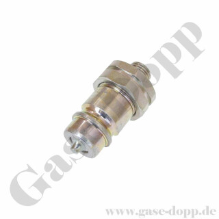 Schnellverschlusskupplung Steckkupplung SVK Stecker - Baugröße BG3 - Anschluss M14x1,5 AG L8 - Stecker ADØ 23,8 mm - 315 bar - Stahl verzinkt