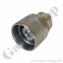 Hydraulik Schraubkupplung SK Stecker BG 3 - Anschluss M18x1,5 AG L12 - BG3 - Stahl verzinkt