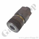 Hydraulikkupplung Steckkupplung Muffe Leckölarm FF...