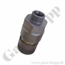 Hydraulikkupplung Steckkupplung Muffe Leckölarm FF...