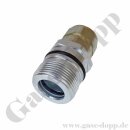 Hydraulik Schraubkupplung SK Muffe BG 3 - Anschluss G 1/2" IG - BG3 - Stahl verzinkt