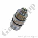 Hydraulik Schraubkupplung SK Muffe BG 3 - Anschluss M18x1,5 AG L12 - BG3 - Stahl verzinkt
