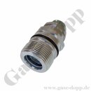 Hydraulik Schraubkupplung SK Muffe BG 3 - Anschluss M22x1,5 AG L15 - BG3 - Stahl verzinkt