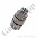 Hydraulik Schraubkupplung SK Muffe BG 3 - Anschluss M22x1,5 AG L15 - BG3 - Stahl verzinkt