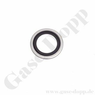 Dichtung - U Seal Ring 10,37 x 15,88 x 2,0 - (G 1/8")