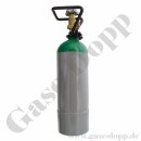 Argon Flasche - 2 Liter - 200 bar - neu - LEER...