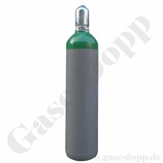 Argon Flasche - 20 Liter - neu - LEER ungefüllt - TÜV bis 2034 (Stand 2024)