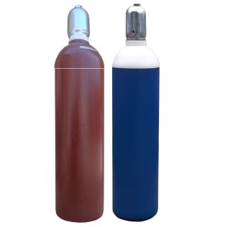 Acetylen + Sauerstoff 20 Liter Flaschen - neue Sauerstoffflsche bzw. Tauschflasche Acetylen