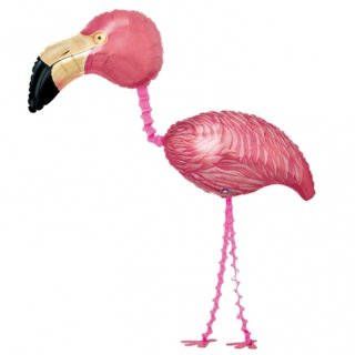 Flamingo Airwalker Folienballon