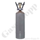 Helium / Ballongas Flasche - 2 Liter - 200 bar - neu -...