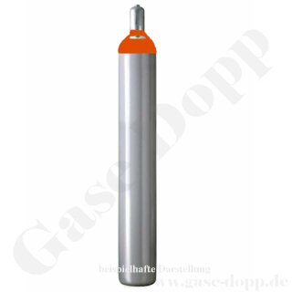 Ballongas / Helium Flasche - 50 Liter - 200 bar Eigentumsflasche - neu - LEER ungefüllt