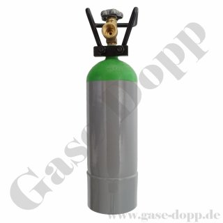 Druckluftflasche 2 Liter 200 bar Druckluft / Pressluft - neu und gefüllt - TÜV bis 2031 (Stand 2021)