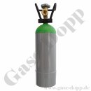 Druckluftflasche 2 Liter 200 bar Druckluft / Pressluft -...