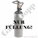 Stickstoff 5.0 - 2 Liter Füllung für Eigentumsflasche 200...