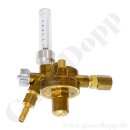 Entnahmestellen Druckminderer K10 Formiergas 2 - 16 l/min mit Flowmeter - KAYSER 15310