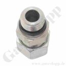 Einschraubverschraubung - RVS 8 mm x G 1/2" AG - L8 Schneidring 8 mm Rohrverschraubung - weichdichtend - 315 bar - Stahl