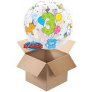 3 Geburtstag Bubble - gefüllt mit Ballongas