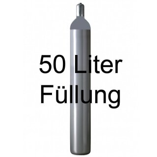 Biergas Carbonic Stickstoff CO2 - 70/30 - 50 Liter Füllung 200 bar - für Eigentumsflasche im Tausch