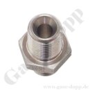 Doppelnippel G 3/8" AG x 3/4" NPT AG - 400 bar...