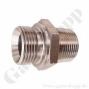 Doppelnippel G 1" AG x 1" NPT AG -...