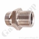 Doppelnippel G 1" AG x 1" NPT AG -...