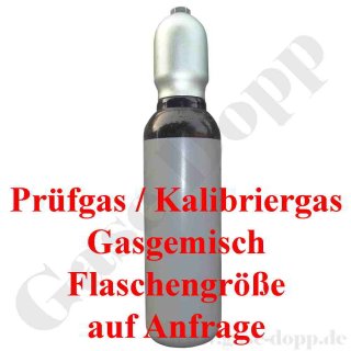 Prüfgas Kalibriergas - Prüfgase für Gaskalorimeter