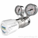 Reinstgasdruckminderer 6.0 200 / 300 bar - bis 50 bar regelbar - 1-stufig - EPDM - Edelstahl - GASARC CHEM MASTER SGS622