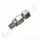 Adapter L12 x 1/4" NPT AG - L12 vormontiert -...