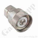 Hydraulik Schraubkupplung SK Stecker BG 6 - Anschluss G 1" IG - BG6 - Stahl verzinkt