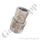 Hydraulik Schraubkupplung SK Stecker BG 6 - Anschluss G 1" IG - BG6 - Stahl verzinkt