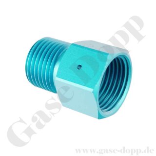 Adapter CGA-320 AG x W21,8x1/14" IG - CO2 Adapter - DIN 477-1 Nr.6 - CO2 Flaschen Gewinde- nicht mehr Lieferbar