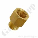 Adapter CGA-320 AG x W21,8x1/14" IG - CO2 Adapter - DIN 477-1 Nr.6 - CO2 Flaschen Gewinde- nicht mehr Lieferbar