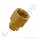 Adapter CGA-320 AG x W21,8x1/14" IG - CO2 Adapter - DIN 477-1 Nr.6 - CO2 Flaschen Gewinde- nicht mehr Lieferbar