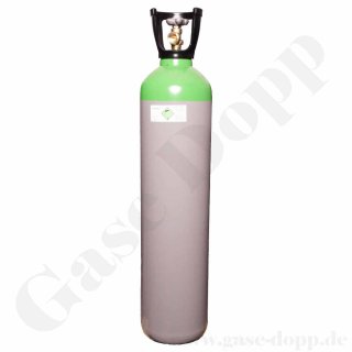 Druckluftflasche 20 Liter 200 bar Druckluft / Pressluft - neu und gefüllt - mit Cage - TÜV bis 2031 (Stand 2021)