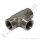 T-Stück 3/8" NPT - IG-IG-IG - T-Muffe 3 x 3/8" NPT IG - 366 bar - Edelstahl