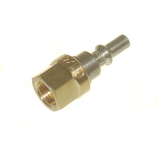Schnellkupplungs Stift / Stecker QC-010 Sauerstoff - 20 bar - Anschluss M16x1,5 IG - Made in Germany - EN 561 ISO 7289 - GCE F28710049