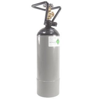 Stickstoff E941 - 2 Liter 200 bar Flasche neu + gefüllt - Lebensmittel N2 E 941 - TÜV min. bis 2031 (Stand 2021)