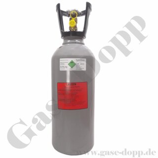 CO2 6 kg Steigrohr Flasche kurz neu + gefüllt - Lebensmittel Kohlendioxid E290 - TÜV min. bis 2032 (Stand 2024) Shop