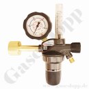 Argon CO2 Stickstoff Druckminderer mit Flowmeter 300 bar...